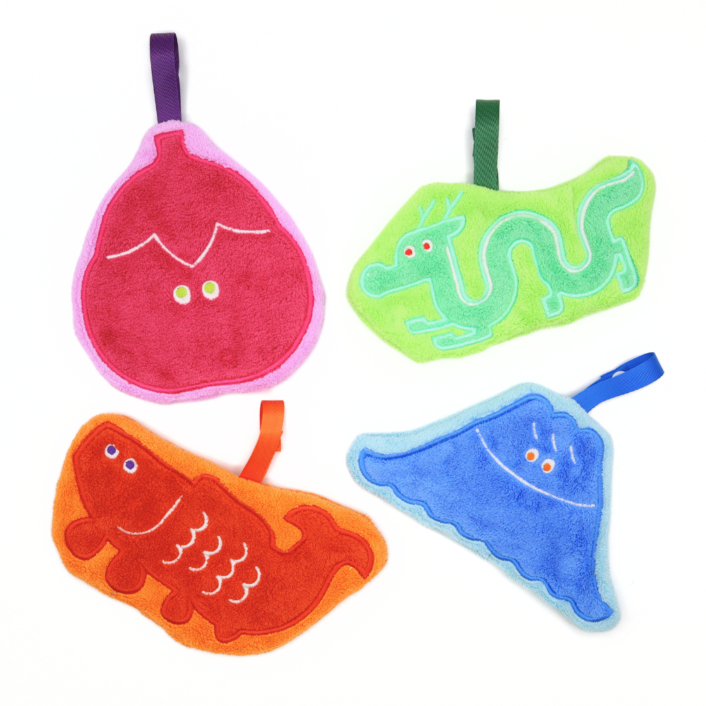 あそびば☺とーはく！　ぬいぐるみタオル