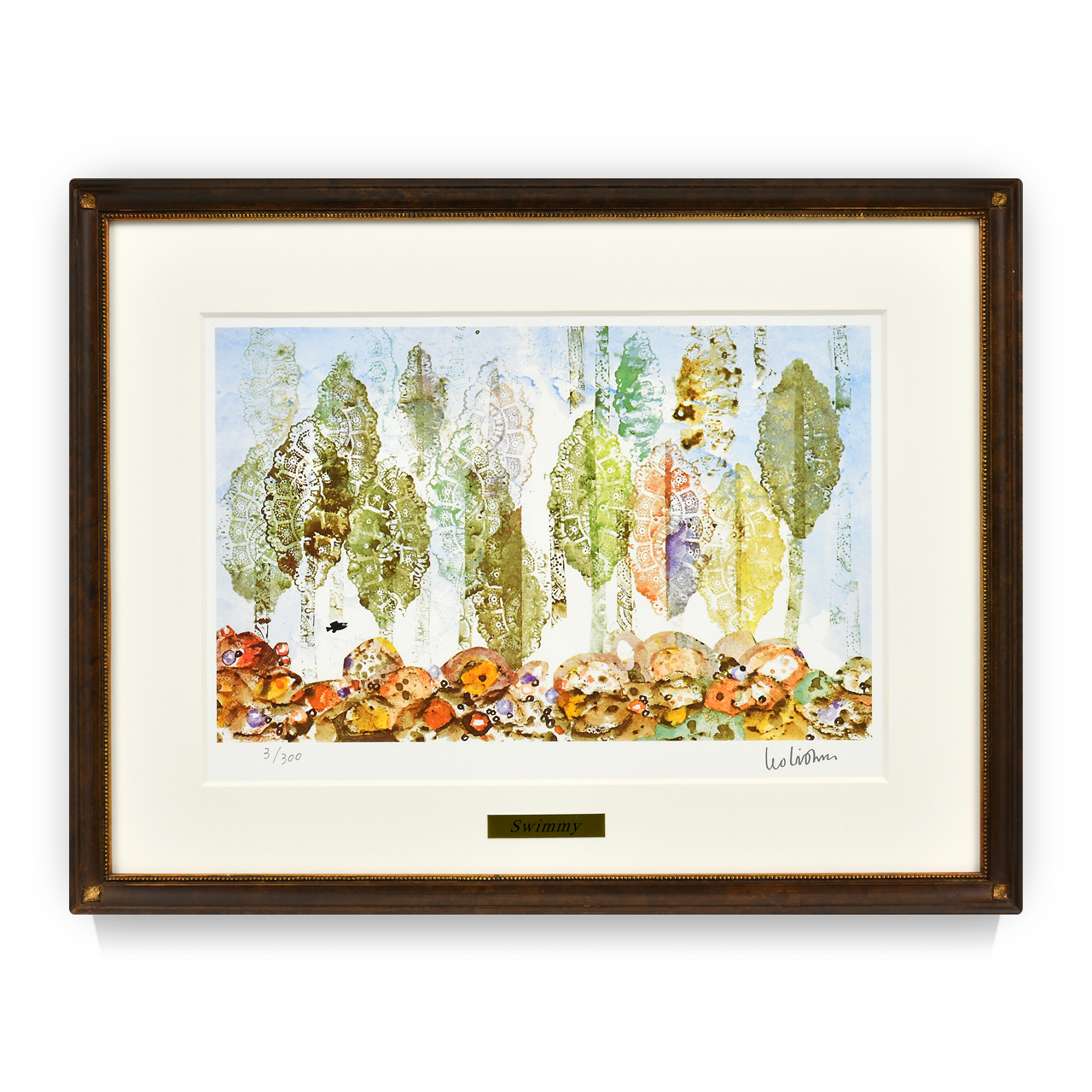 レオ・レオニ 版画「スイミー2」［限定300枚］（ご注文から１か月以内に発送予定）