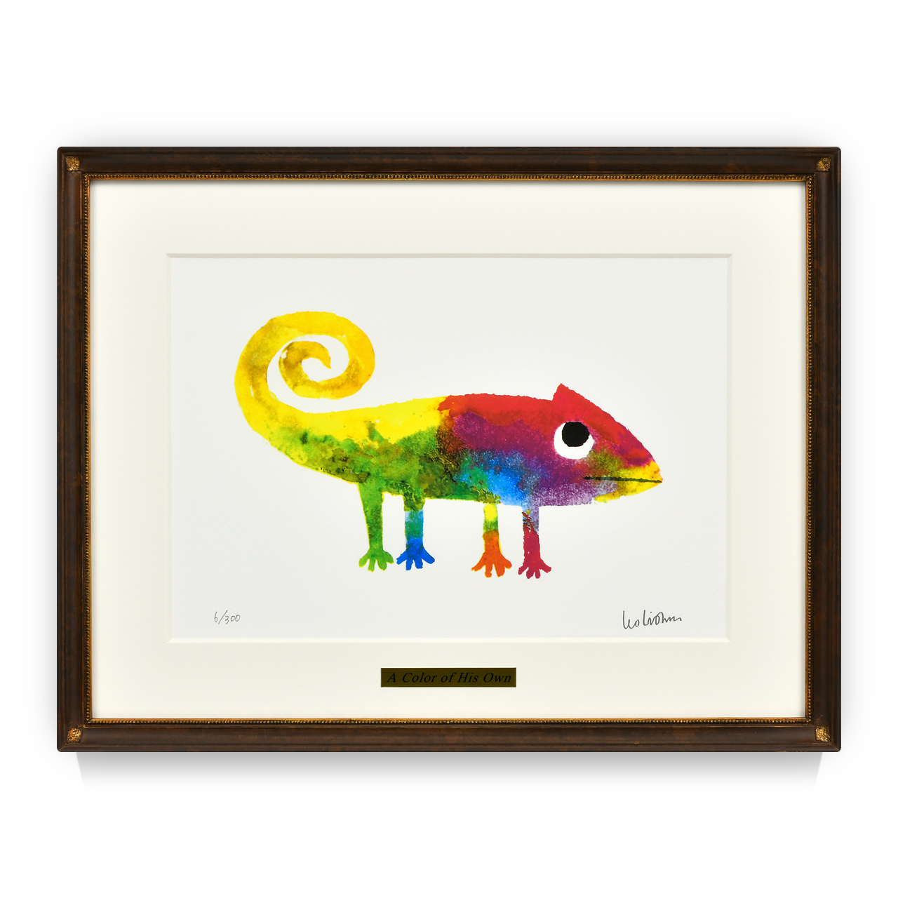 レオ・レオニ 版画「じぶんだけのいろ」［限定300枚］（ご注文から１か月以内に発送予定）