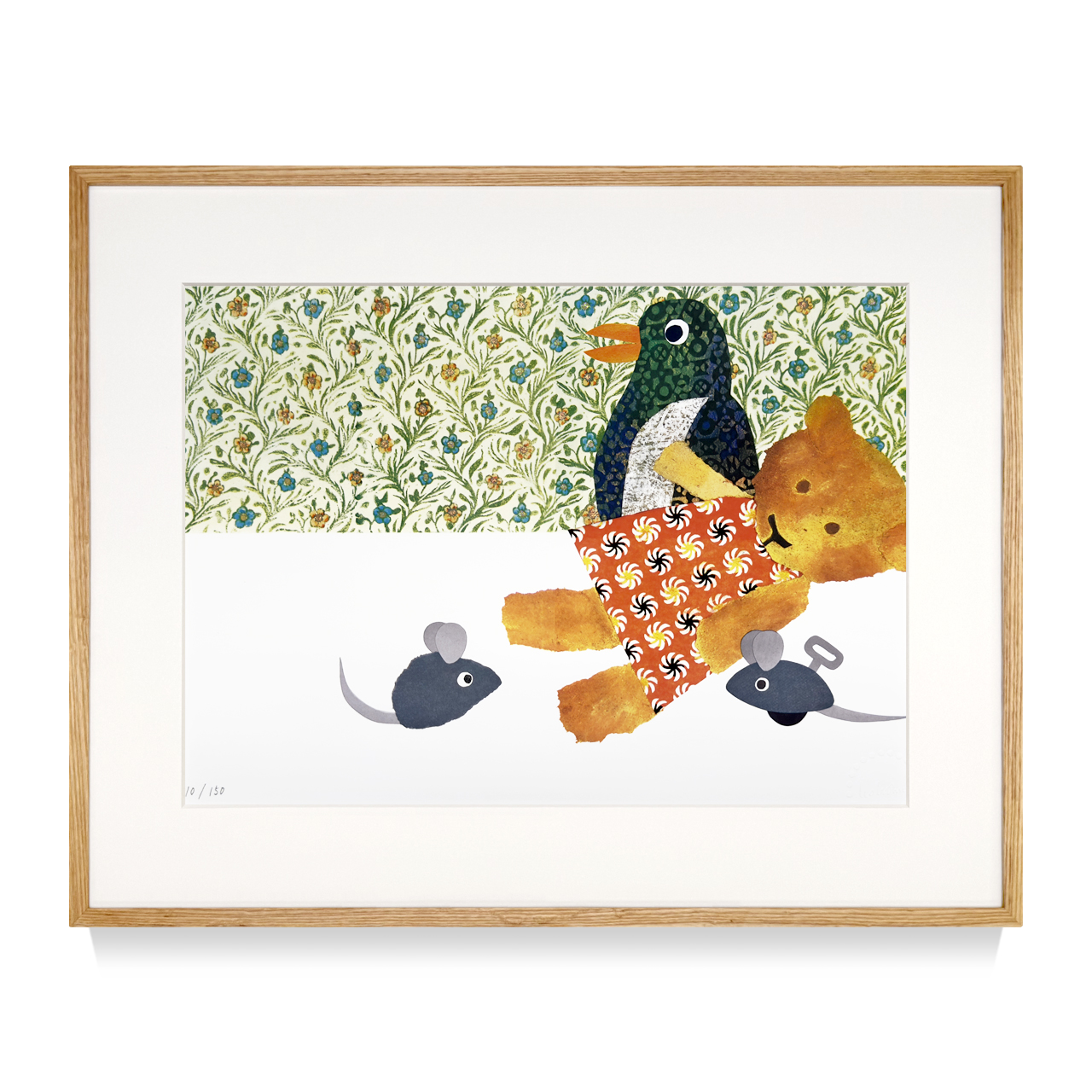 レオ・レオニ 版画「アレクサンダとぜんまいねずみ」［限定150枚］（ご注文から１か月以内に発送予定）