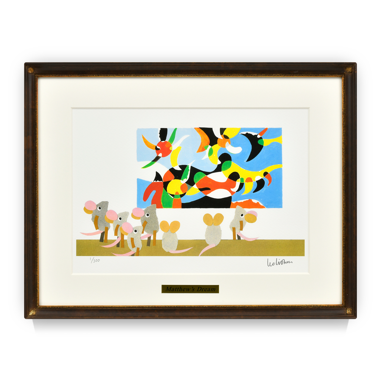 レオ・レオニ 版画「マシューのゆめ」［限定300枚］（ご注文から１か月以内に発送予定）