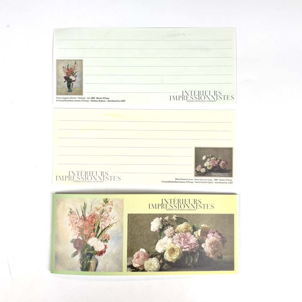 【3/16正午まで】一筆箋　オルセー美術館蔵 印象派展