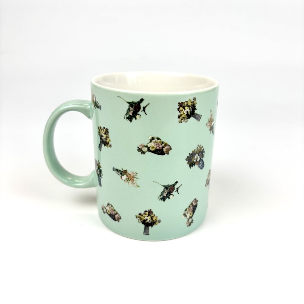 【3/16正午まで】マグカップ　花総柄