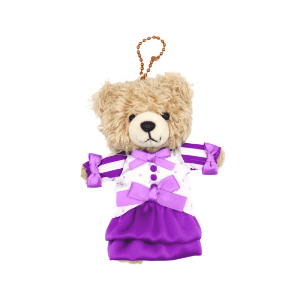 【3/16正午まで】ドレスキーホルダー（くま）　温室の中で