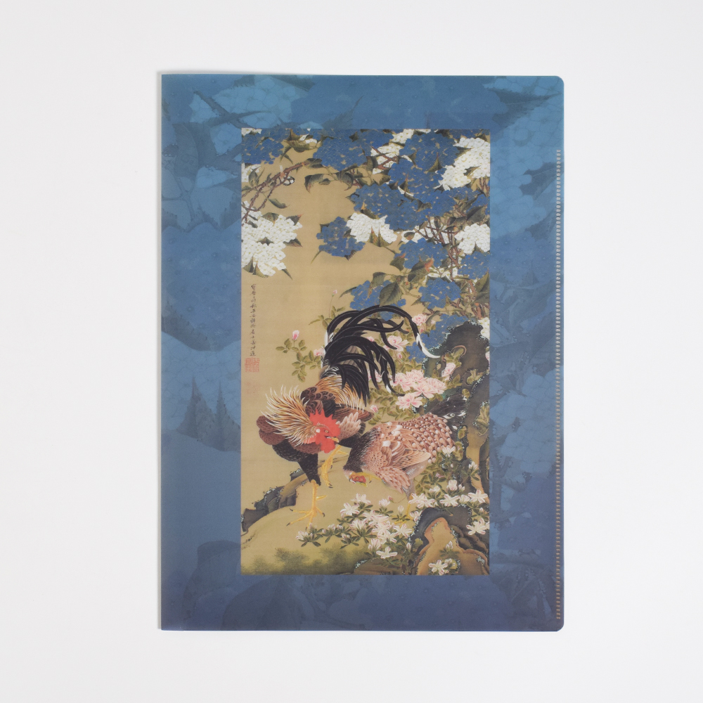 特別展「日本美術をひも解く―皇室、美の玉手箱」Wファイル縦型 伊藤若冲「動植綵絵」10幅