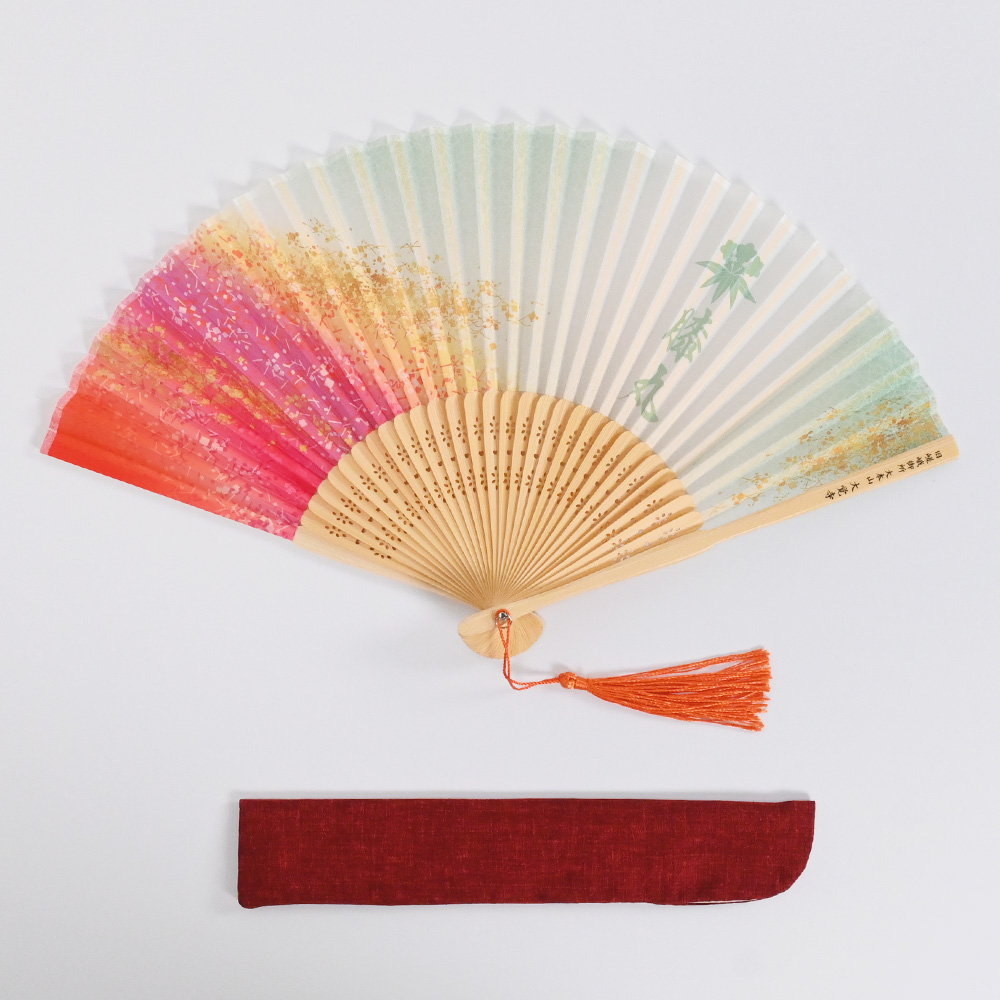 【予約販売】膝丸扇子（赤）