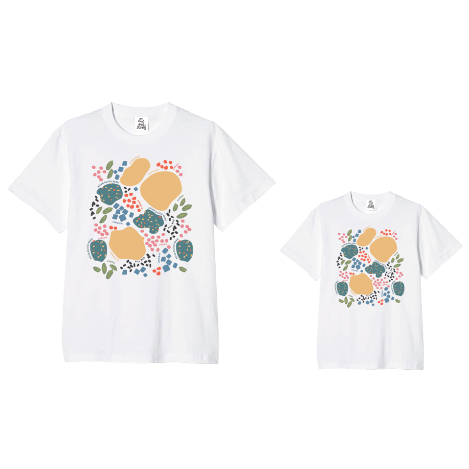 Tシャツ 総柄［ユニセックス／キッズ サイズ］