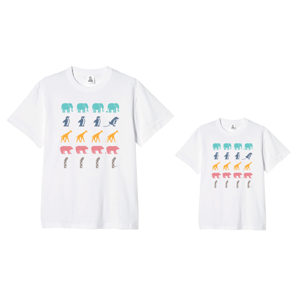 Tシャツ シルエット［ユニセックス／キッズ サイズ］
