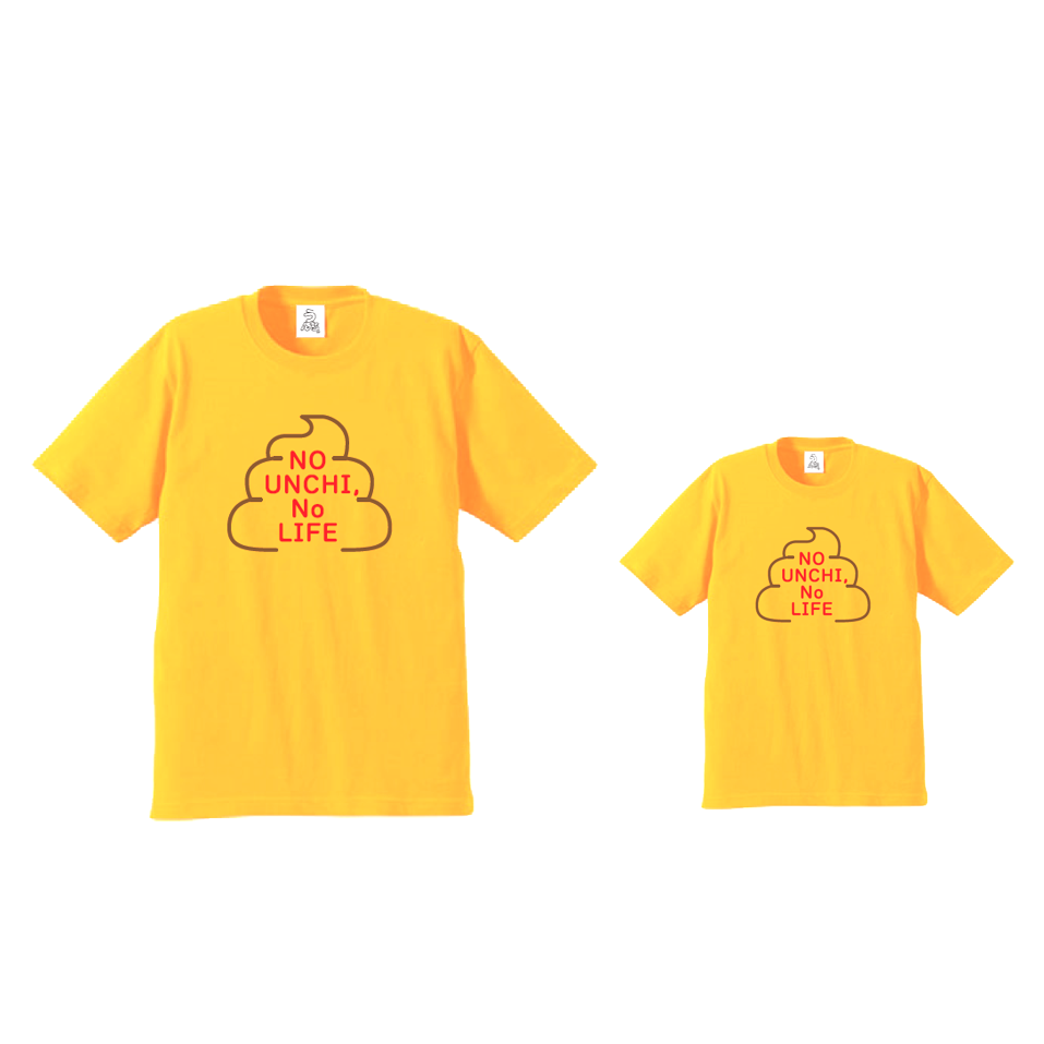 Tシャツ イエロー［ユニセックス／キッズ サイズ］