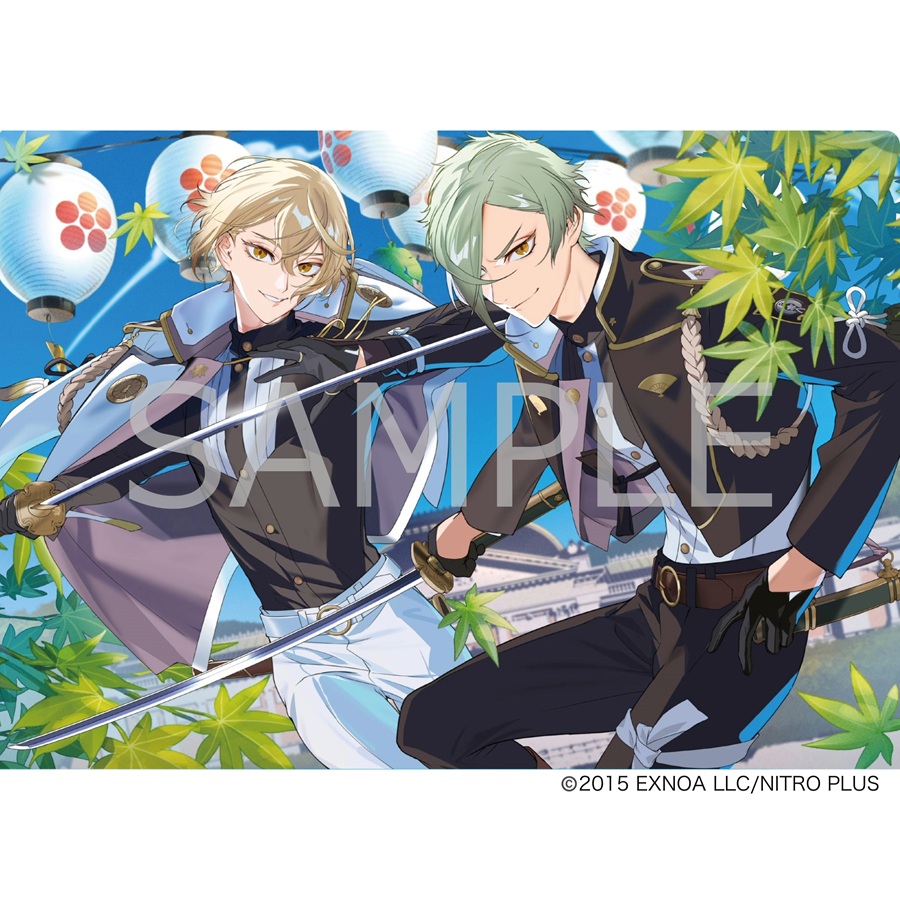【予約販売】髭切・膝丸　特別展「北野天神」× 刀剣乱舞ONLINE描き下ろしA4クリアファイル（7月上旬以降順次発送予定）