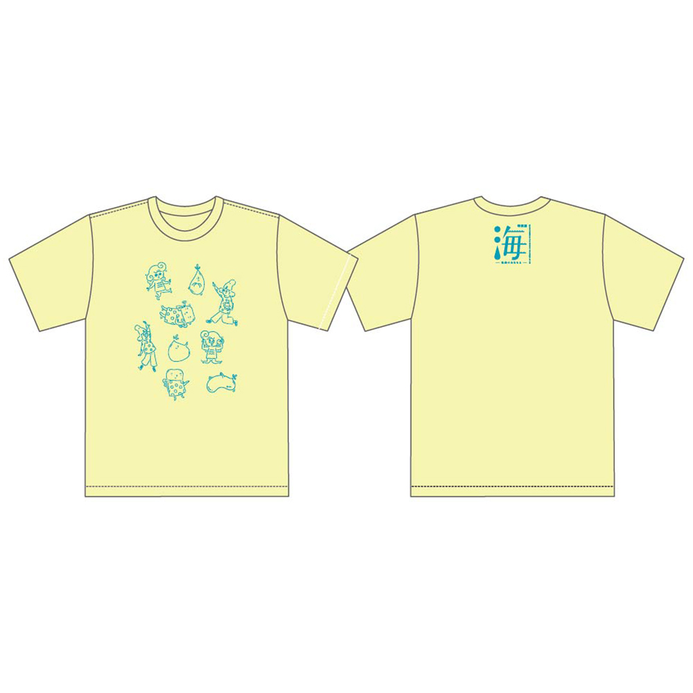 公式キャラクター　キッズTシャツ　ライトイエロー