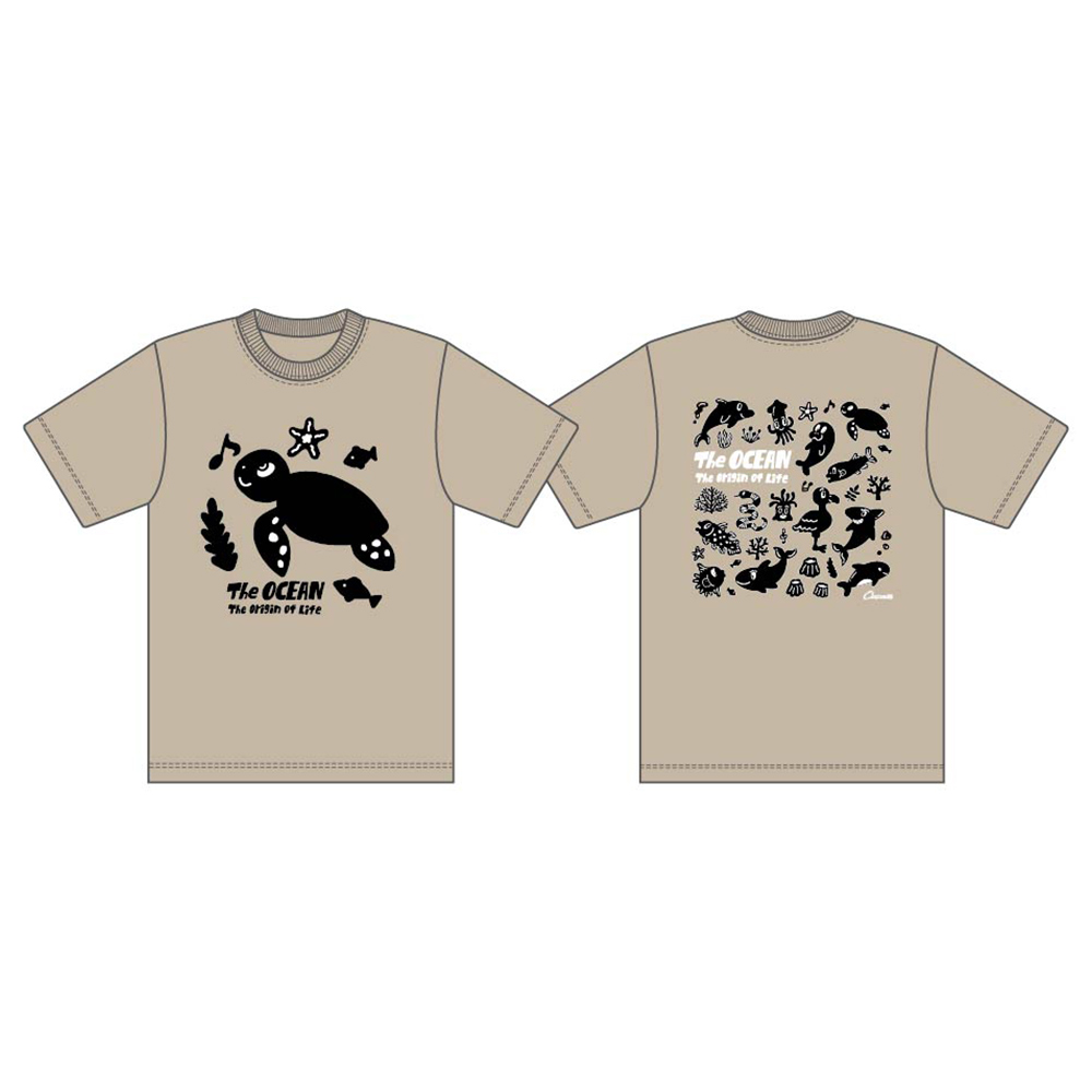 Chocomoo　キッズTシャツ　サンドベージュ