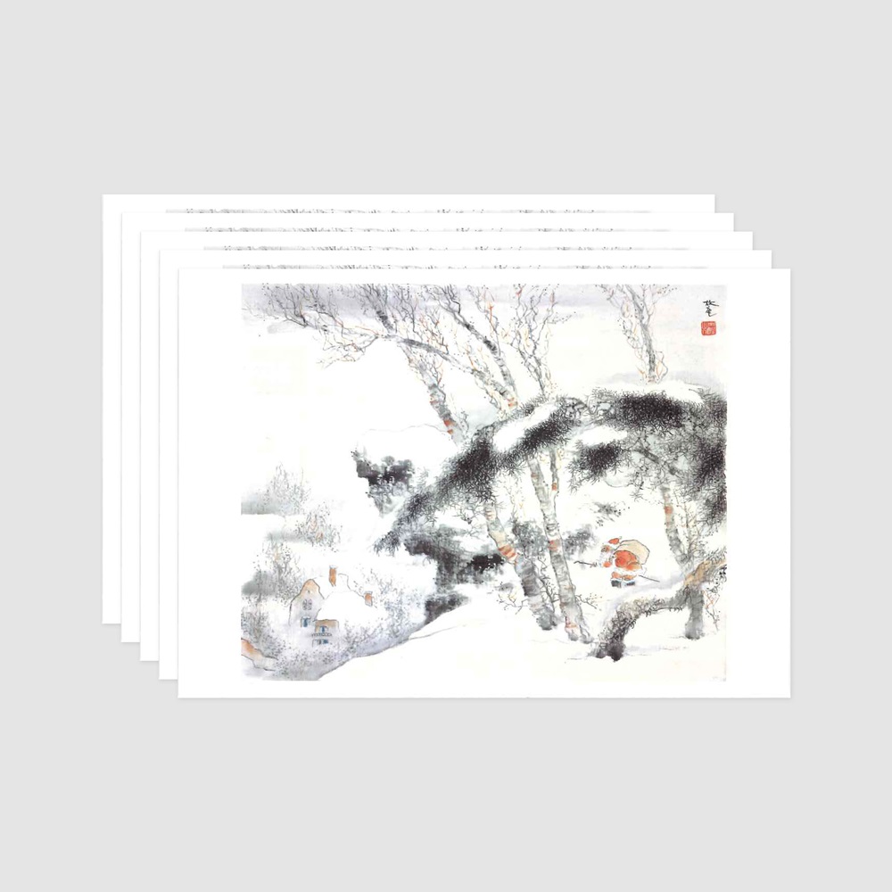 絵はがき5枚セット　放菴 〈さんたくろす〉