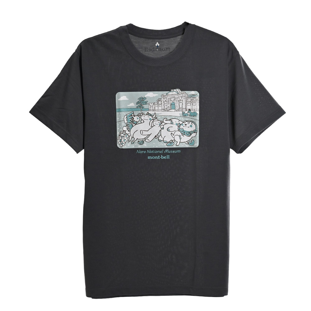 Ｔシャツ シャドウ 奈良博×mont-bellコラボ