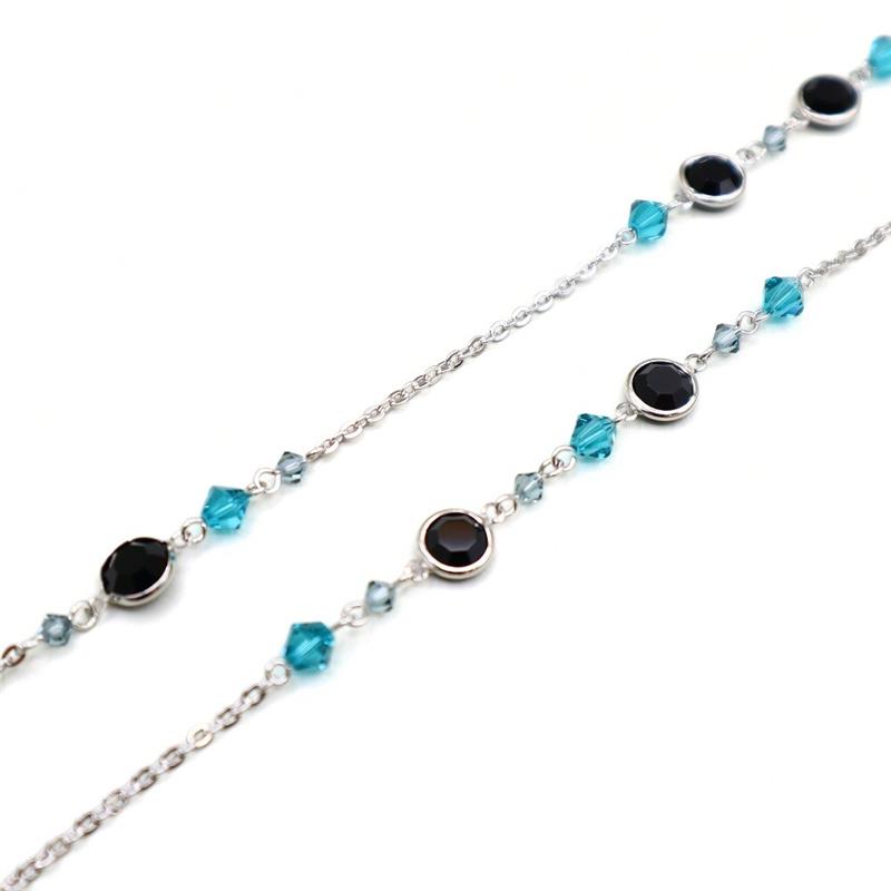 静嘉堂眼鏡チェーン　ひし型