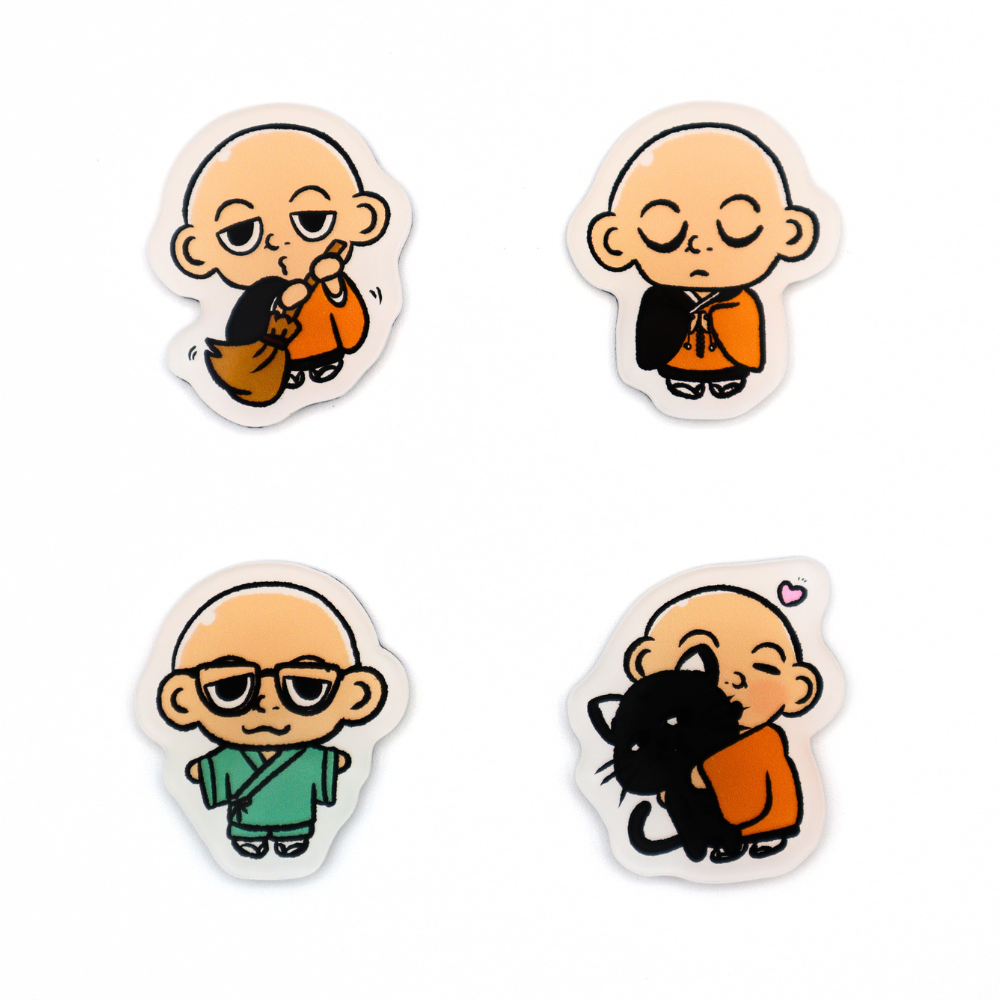 「仁和寺公式 / ちだいくん日記」コラボ　アクリルマグネット